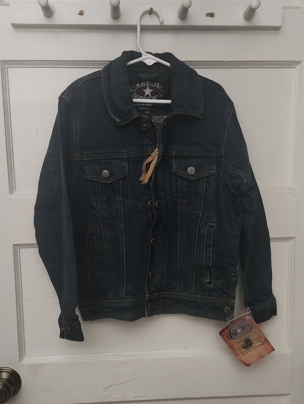 Kids Dark Blue Denim Jacket